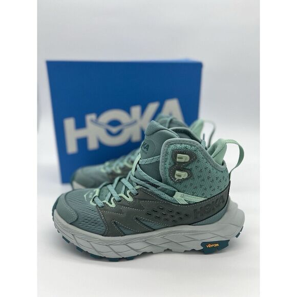 HOKA Women's Anacapa Breeze Mid Hiking Boots TMGR NWB Size 6 - Picture 1 of 9